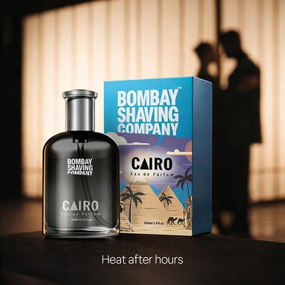 Bombay Shaving Company Cairo EDP Perfume for Menspice Secretlong Lasting Fragrance 100 ml - Men Perfumes (Edt/Edp)