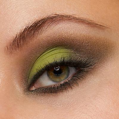 Huda Beauty Glowish Micro Mini Natural Eyeshadow Palette - Moss 4 gm - Eye Shadow Palettes