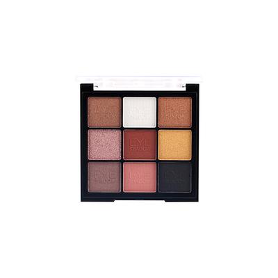 Miss Rose 9 Color Matte & Shimmer Nude Eyeshadow Palette 7001 - 486Z1 01 23.4 gm - Face Palettes