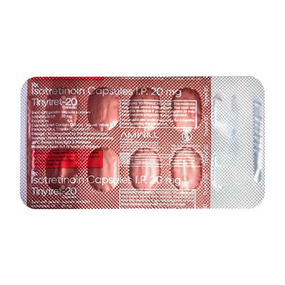 TINYTRET 20 Capsule 10's - Acne-Acn