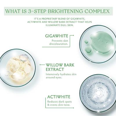 LISEN Revealing Grace Eye Cream 3 - Steps Brightening Complex for Dark Circles and Fine Lines 15 ml - Under Eye Creams & Serums