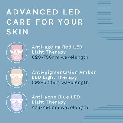 Winston 3 In 1 Led Light Therapy Face Mask 1's - Face Mask