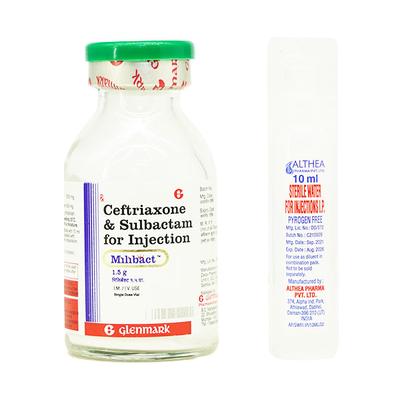 Milibact 1.5gm Injection 1'S - Bacterial Infections-Cep