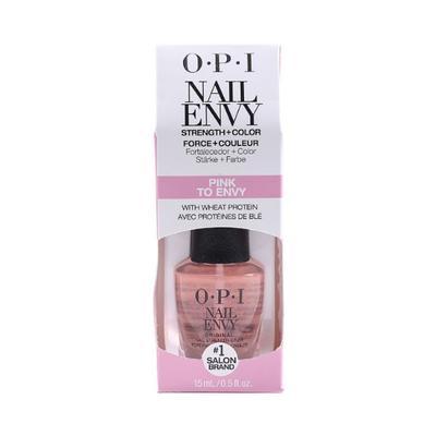O.P.I NAIL ENVY STRENGTH + COLOR PINK TO ENVY NT223 15 ml - Nail Polish