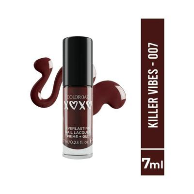 Colorbar XOXO Everlasting Prime Gel Nail Lacquer-Killer Vibes 7 ml - Nail Polish