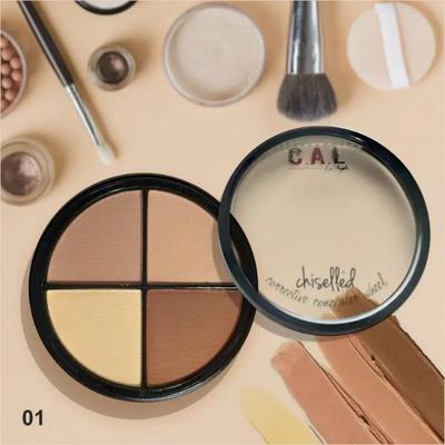 Cal LosAngeles Chiselled Corrective Concealer Wheel 01 20 gm - Concealer