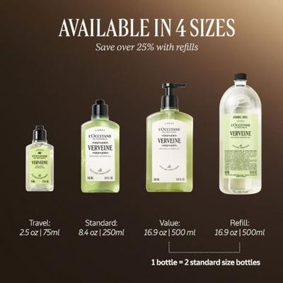 L'Occitane Verbena Shower Gel 250 ml - Shower Gels & Body Wash