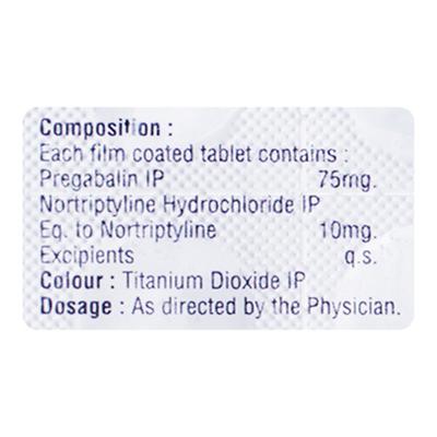 PREGABEL NTP Tablet 10's - Neuropathic Pain-Dru