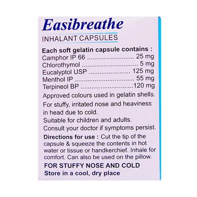 Easibreathe Capsule 10'S - Nasal Congestion-Nas