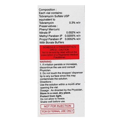 TOBACIN EYE/EAR DROPS 5ML - Eye Infections-Eaa