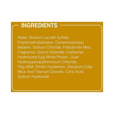 Chik Hairfall Egg White Shmpo Pet 340 ml - Shampoos