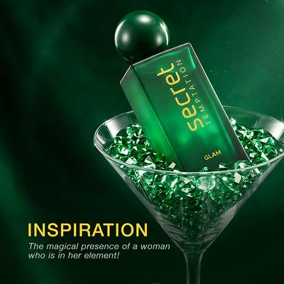 Secret Temptation Glam Eau De Perfume 100 ml - Women Deodorants/Roll-Ons