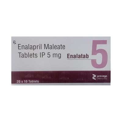 ENALATAB 5 Tablet 10's - Hypertension-ACE