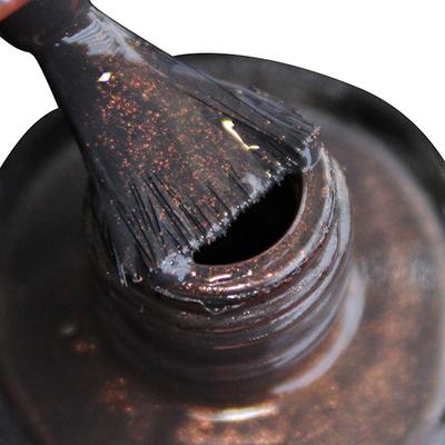 DeBelle Gel Nail Lacquer Copper Glaze Dark Grey Nail Polish 8 ml - Nail Polish