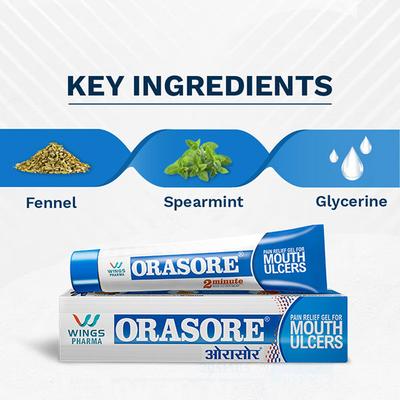 Orasore Gel(Oral) 12Gm - Oral Care - P-Mou