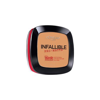 L'Oreal Paris Infallible Pro Matte Pressed Powder, 500 Sun Beige 9 Gm - Compact Powder
