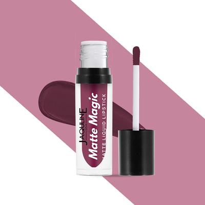 Jaquline USA Matte Magic Liquid Lipstick Foxy 01 3.5 ml - Liquid Lipsticks
