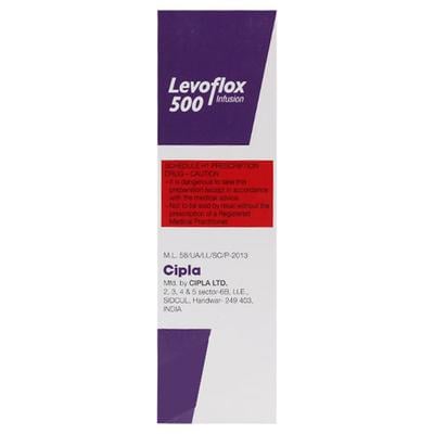 Levoflox 500 Infusion 100ml - Bacterial Infections-Qui