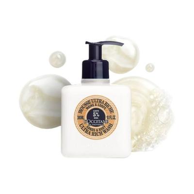 L'Occitane Shea Ultra Rich Hand & Body Wash 300ml - Shower Gels & Body Wash