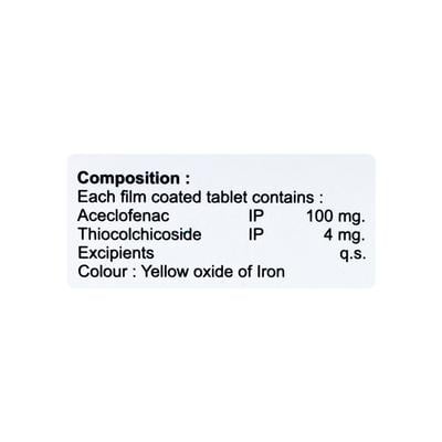 Thioford Tablet 10's - Muscle Cramps/Spasticity-Mus