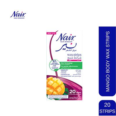 Nair Body Wax Strips - Mango 20's - Hair Removal Accessories