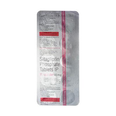 SITAZIDE 50mg Tablet 10's - Diabetes-Ant