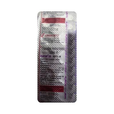 FLUTOP 20 Tablet 10's - Depression-Ant