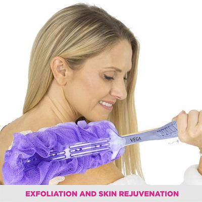 Vega Luxury Bath Brush (BA - 1/2) 135 gm - Loofahs & Sponges