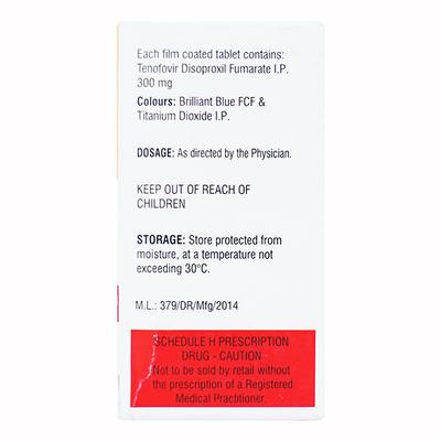 Teravir 300mg Tablet 30'S - Viral infections-Ant