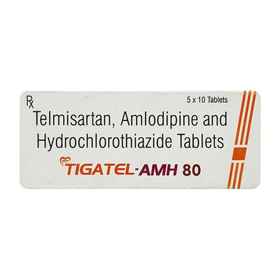 TIGATEL AMH 80 Tablet 10's - Hypertension-Ang
