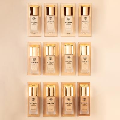 PAC Spotlight Liquid Foundation Full Coverage Longwear Waterproof Formula - 03 Snow Bites (30 ml) - Foundation