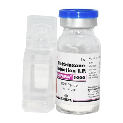 Cefera 1000mg Injection 2ml - Bacterial Infections-Cep