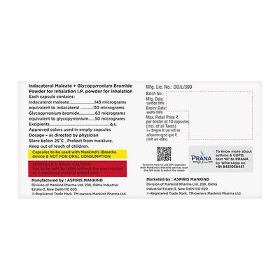 GLYCOBREEZ I DPI Capsule 30's - Asthma/COPD-Ast