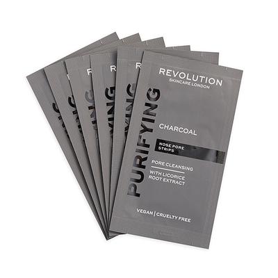 Revolution Skincare Pore Cleansing Charcoal Nose Strips 1's - Skin-Treatment