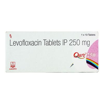 Qure 250mg Tablet 10'S - Bacterial Infections-Qui