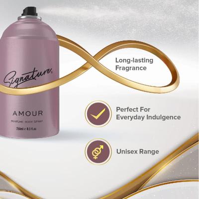 Signature Perfume Body Spray - Amour 250 ml - Perfumes (Edt/Edp)