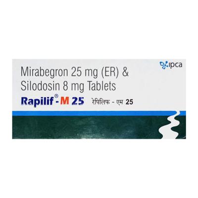 RAPILIF M 25 Tablet 10's - Bladder And Prostate Disorders-Dru