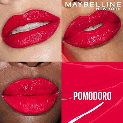 Maybelline New York Superstay Vinyl Ink - Longwear Shine Lip Color, Pomodoro 4.2 gm - Liquid Lipsticks