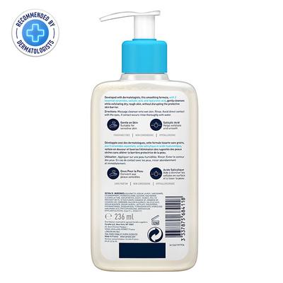 CeraVe SA Smoothing Cleanser For Dry, Rough & Bumpy Skin, Face wash with Salicylic Acid & Ceramides 236 ml - Face Washes