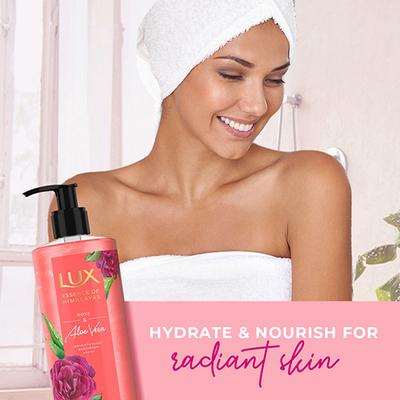 Lux Rose & Aloevera Shim Bodywash 400 ml - Shower Gels & Body Wash
