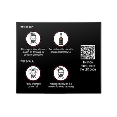 Beardo Scalp Massager Advanced with Soft Silicone Bristles Deep Cleansing and Exfoliation 1's - Multi-Stylers