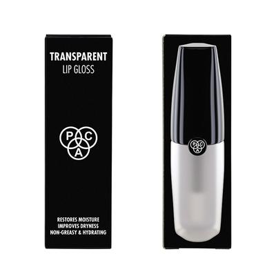 PAC Transparent Lip Gloss Intense Shine Nourishes Chapped Lips Non Sticky Longlasting (4.8 g) - Lip Glosses