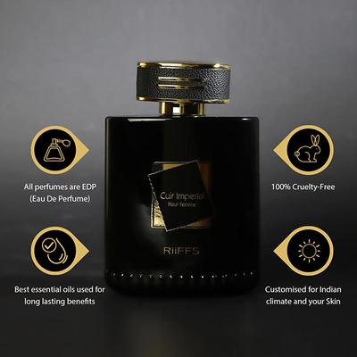 RiiFFS Cuir Imperial Pour Femme Eau De Parfume for men 100 ml - Men Perfumes (Edt/Edp)