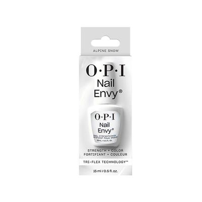 O.P.I Nail Envy Alpine Snow Nail Strengthener + Color 15 ml - Nail Polish