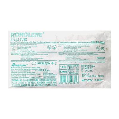 ROMOLENE RYLES (FG-10) Tube 1's - Surgicals