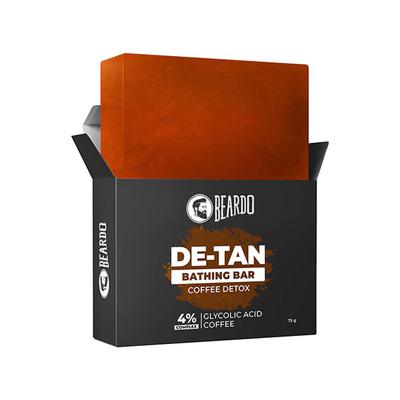 Beardo De-Tan Coffee Detox Bathing Bar 75 gm - Soaps