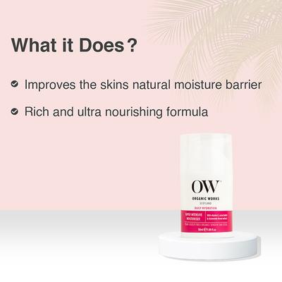 Organic Works Super Intensive Moisturiser 50 ml - Day Cream