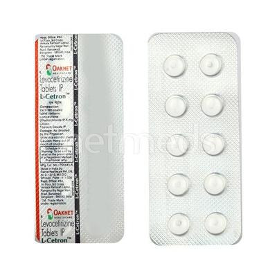 L Cetron Tablet 10'S - Allergies-Ant