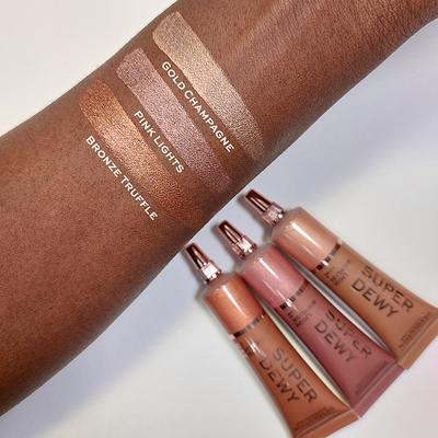 Makeup Revolution Superdewy Liquid Highlighter Gold Champagne 15 ml - Highlighters & Illuminators