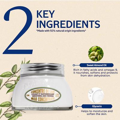 L'Occitane Almond Milk Concentrate 50 ml - Lotions & Creams